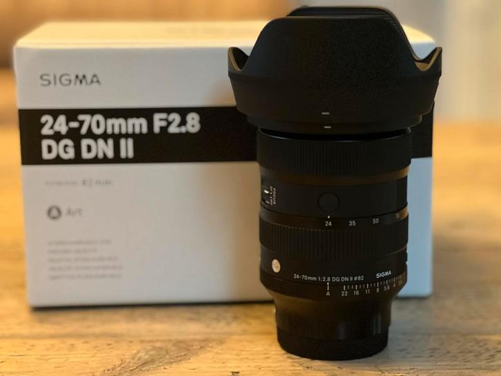 Sigma 24-70mm f/2.8 DG DN II (E-mount), Audio, Tv en Foto, Fotografie | Lenzen en Objectieven, Zo goed als nieuw, Standaardlens