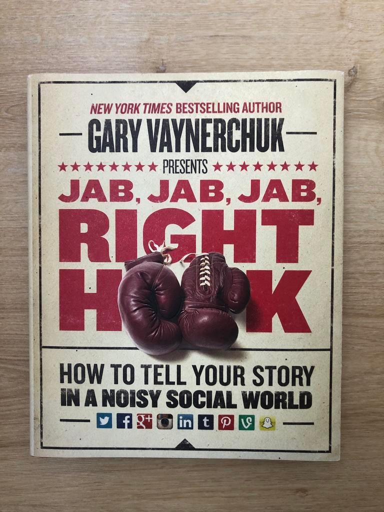 Jab, Jab, Jab, Right Hook van Gary Vaynerchuck, Boeken, Ophalen of Verzenden, Gelezen, Media