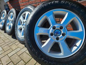 16" Originele Volvo XC70velgen, 8mm Dunlop winterbanden! beschikbaar voor biedingen