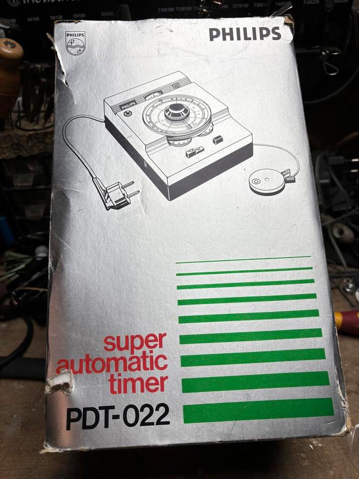 Philips Super Automatic Timer PDT-022 - Nieuwstaat, Audio, Tv en Foto, Fotografie | Doka Toebehoren, Zo goed als nieuw, Doka-onderdelen