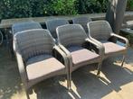 Set van 6 dining tuinstoelen, Ophalen, Zo goed als nieuw, Wicker