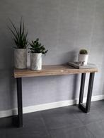 Sidetable op maat gemaakt. Diverse houtsoorten/poten NIEUW, Huis en Inrichting, Tafels | Sidetables, Ophalen of Verzenden, Nieuw