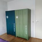 Lockerkast blauw en groen, Ophalen, Zo goed als nieuw