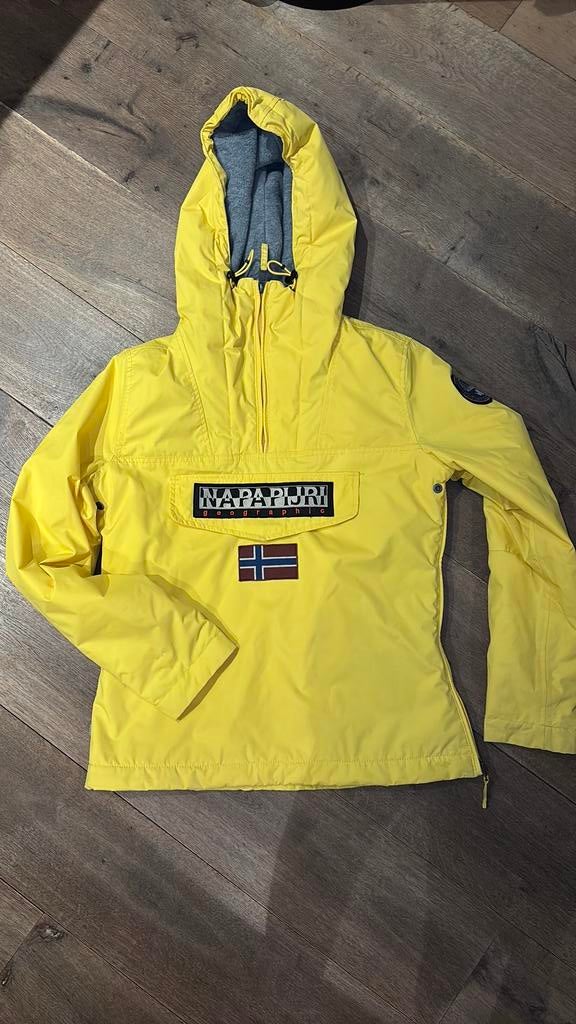 Napapijri jas maat S, Ophalen of Verzenden, Zo goed als nieuw, Maat 38/40 (M), Zwart
