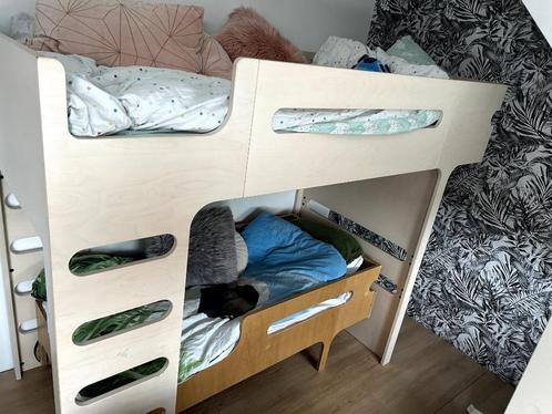 Stapelbed Rafa kids hoogslaper + peuterbed, Kinderen en Baby's, Kinderkamer | Stapelbedden en Hoogslapers, Zo goed als nieuw, Stapelbed