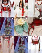 Henna Jurk te huur - Prachtige traditionele kleding, Maat 38/40 (M), Wit, Ophalen of Verzenden, Zo goed als nieuw