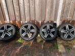 Winterbanden 225/55R17 op lichtmetalen velgen  5 x115, Auto-onderdelen, Banden en Velgen, Ophalen, Gebruikt, Banden en Velgen
