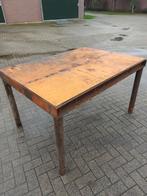 Stalen Werkbank werktafel ijzeretafel ijzer las tafel, Ophalen of Verzenden, Gebruikt, Rechthoekig, Metaal