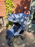 Maclaren Quest Denim Indigo buggy/kinderwagen, Verstelbare rugleuning, Ophalen of Verzenden, Maclaren, Zo goed als nieuw