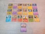 NIEUWE POKÉMON KAARTEN 19 STUKS T.E.A.B, Ophalen of Verzenden, Nieuw, Meerdere kaarten