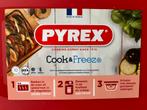 2 sets Pyrex glazen bewaarschalen, Huis en Inrichting, Ophalen, Nieuw