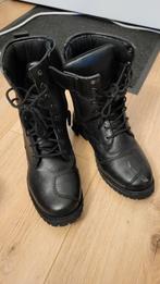 Zwarte Motorlaarzen, Ophalen of Verzenden, Laarzen, Tweedehands, Heren
