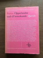 Battus: Opperlandse taal- & letterkunde. Taalkunst van Hugo, Antiek en Kunst, Ophalen of Verzenden, Battus