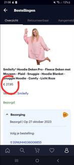 Zo goed als NIEUW Hoodie deken pro roze snuggle hoodie comfy, Kleding | Dames, Huispakken, Ophalen of Verzenden, Roze, Zo goed als nieuw