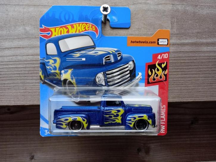 Ford F1 Pick Up '49 Hotwheels, Hobby en Vrije tijd, Modelauto's | Overige schalen, Nieuw, Auto, Ophalen