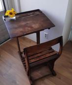 Vintage schoolbankje, Antiek en Kunst, Ophalen