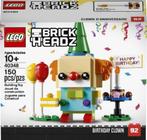 LEGO 40348 Brickheadz Birthday Clown, Ophalen of Verzenden, Nieuw, Complete set, Lego
