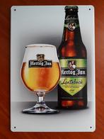 Hertog Jan Lentebock 20x30 cm Reclamebord, Ophalen of Verzenden, Nieuw, Reclamebord, Plaat of Schild, Hertog Jan