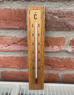 Nieuwe retro houten thermometer - TFA, Ophalen of Verzenden, Nieuw, Binnenthermometer