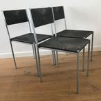 3 Alias Paludis 150 stoel stoelen vintage, Ophalen, Gebruikt, Bruin, Nvt