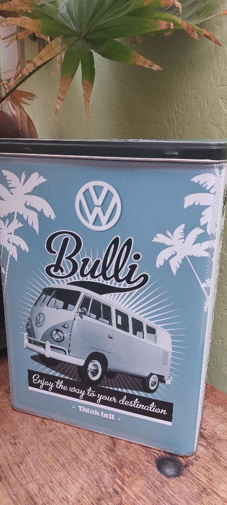 Blikken doos Volkswagen Bulli, Verzamelen, Blikken, Nieuw, Overige, Overige merken, Ophalen of Verzenden