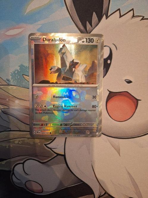 Duraludon Masterball (xPRE 069) Prismatic Evolutions, Hobby en Vrije tijd, Verzamelkaartspellen | Pokémon, Nieuw, Losse kaart