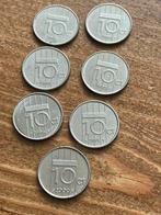 Dubbeltjes van Beatrix 1986, 91, 92, 95, 96, 99 en 2000, Ophalen of Verzenden, Koningin Beatrix, 10 cent