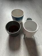 Bloempotten Set - 4 stuks, Ophalen, Rond, Binnen, Zo goed als nieuw