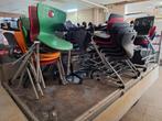 Schoolstoelen, Ophalen, Gebruikt, Bruin, Vijf, Zes of meer stoelen