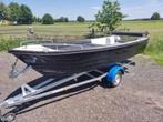 Nieuwe sloep Ameland 470 met gratis hoes! evt. + trailer, Watersport en Boten, Sloepen, Nieuw, Benzine, 30 tot 50 pk, Buitenboordmotor