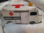 Oude blikken Citroen HY ambulance - sloopobject, Antiek en Kunst, Antiek | Speelgoed, Ophalen of Verzenden