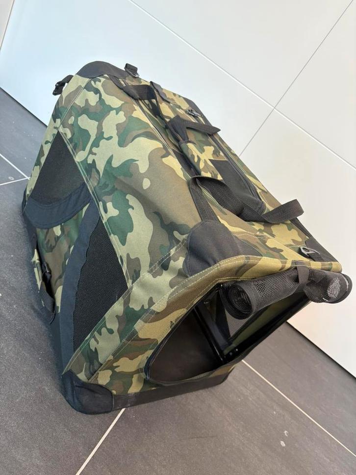 Honden katten bench transportbox transport tas, Dieren en Toebehoren, Hondenbenches, Zo goed als nieuw, Ophalen