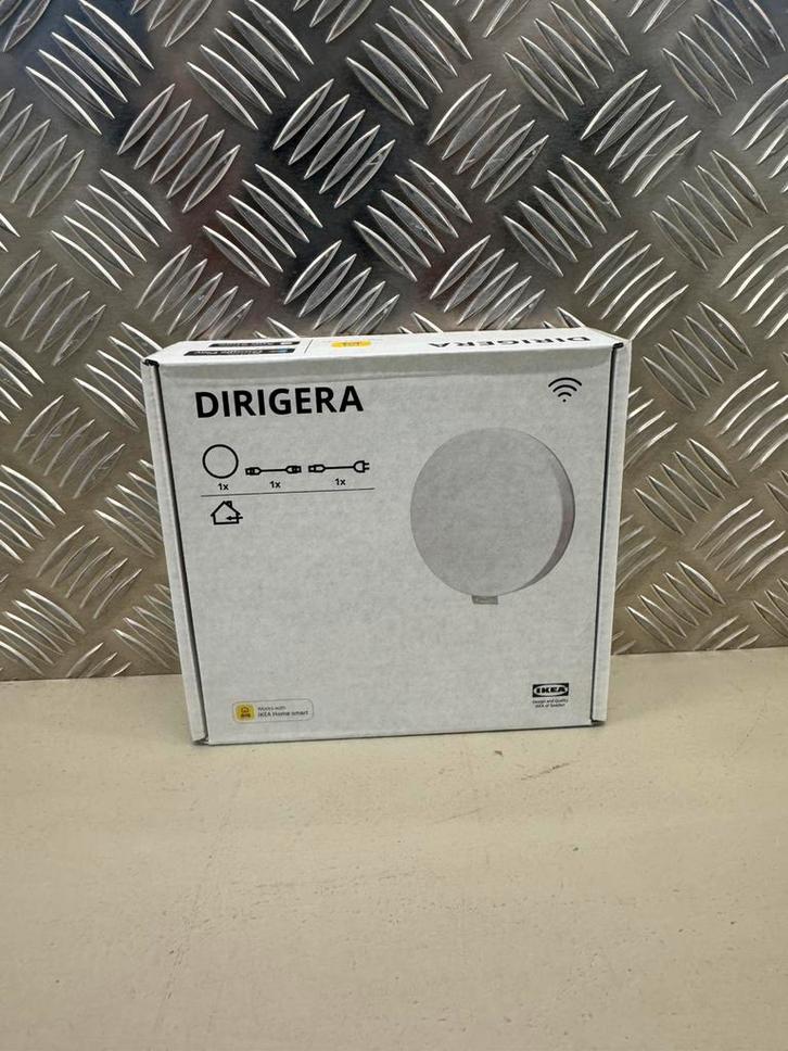 Ikea Trådfri Dirigera Hub voor slimme producten, wit smart, Huis en Inrichting, Lampen | Losse lampen, Nieuw, Led-lamp, Overige fittingen