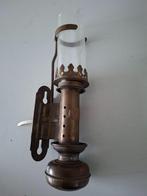 vintage wandlamp treinlamp koper Great Western Railway, Ophalen of Verzenden, Gebruikt, Trein, Overige typen