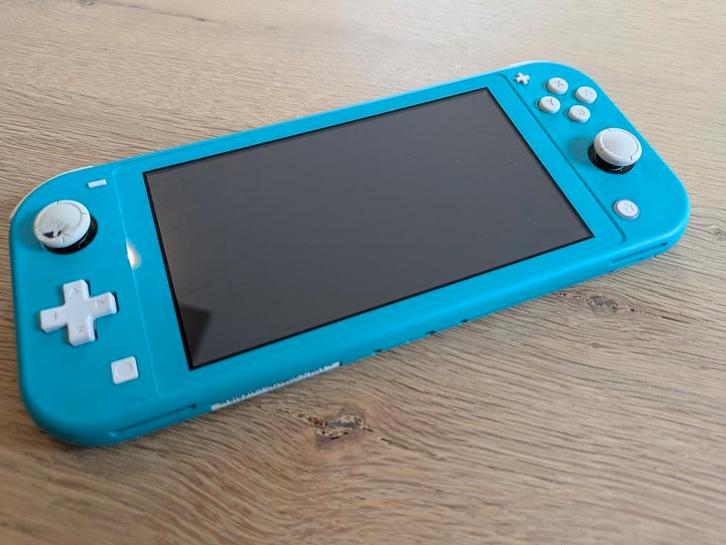 Nintendo Switch Lite - turquoise, Spelcomputers en Games, Spelcomputers | Nintendo Switch Lite, Gebruikt, Turquoise, Ophalen of Verzenden