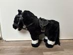 HKM Knuffel Pony met LeMieux zadel en hoofdstel, Ophalen of Verzenden, Zo goed als nieuw