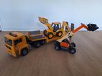 Bruder Dieplader (90cm), graafmachine & telescoopkraan, Kinderen en Baby's, Speelgoed | Overig, Ophalen, Gebruikt, Jongen