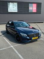 Mercedes-Benz C-Klasse 2.0 C200 Estate AUT 2015 Blauw, Auto's, Achterwielaandrijving, 4 cilinders, Blauw, Stationwagon