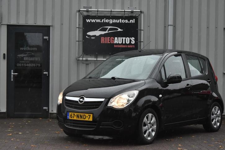 Opel Agila 1.0 Edition LPG – 2010 – Origineel Nederlands, Auto's, Opel, Bedrijf, Te koop, Agila, ABS, Airbags, Airconditioning