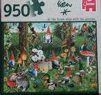 Legpuzzel Gnomes at the forest, Ophalen, 500 t/m 1500 stukjes, Zo goed als nieuw, Legpuzzel