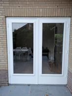 Openslaande tuindeuren, Doe-het-zelf en Verbouw, Gebruikt, Deurkozijn, 150 tot 225 cm, Hout