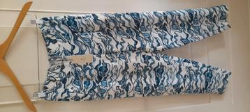 Essentiel Antwerp mooie nieuwe broek met watercolourprint   beschikbaar voor biedingen
