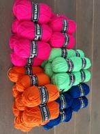 Acryl bollen wol 4 kleuren 🩷💚🧡💙, Hobby en Vrije tijd, Breien en Haken, Ophalen of Verzenden, Nieuw, Breien of Haken, Wol of Garen
