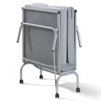 Avek Click vouwbed antraciet nieuw op voorraad, Ophalen, 90 cm, Eenpersoons, Zwart