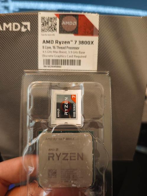 AMD Ryzen 7 3800X (gebruikt), Computers en Software, Processors, Gebruikt, 8-core, 16-core, 4 Ghz of meer, Ophalen of Verzenden