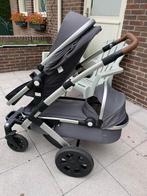 Joolz geo 2 grijs met uitbreidingsset dubbele kinderwagen, Kinderen en Baby's, Kinderwagens en Combinaties, Gebruikt, Verstelbare duwstang