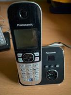 Panasonic KX-TG6821NL + 2 handsets, Telecommunicatie, Vaste telefoons | Handsets en Draadloos, Ophalen, Gebruikt, 3 handsets, Stralingsarm