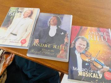 3 Andre Rieu DVD's  beschikbaar voor biedingen