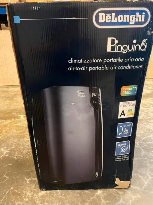 mobiele airco aanbieding DeLonghi EX120 Silent 11500BTU Nieu, Witgoed en Apparatuur, Airco's, Zo goed als nieuw, Mobiele airco