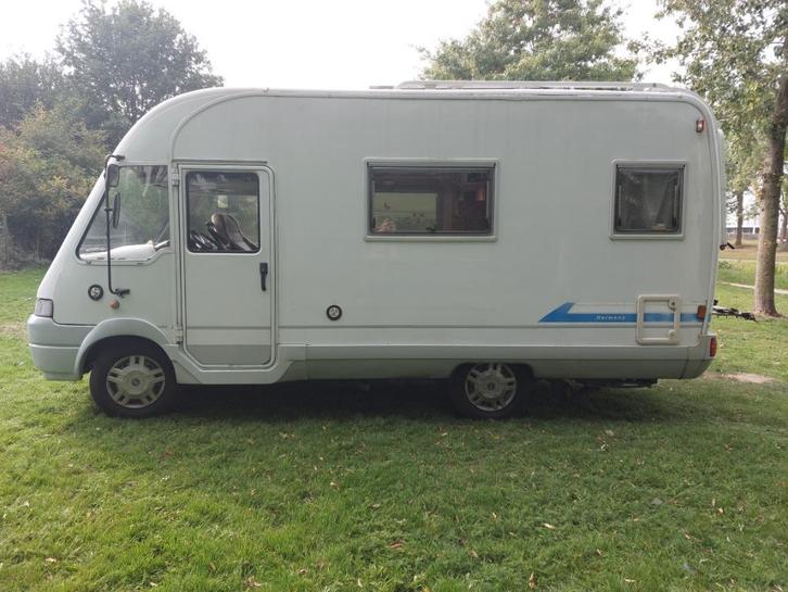 Camper Burstner 532 i, Caravans en Kamperen, Campers, Particulier, tot en met 4, Integraal, Bürstner, Fiat, Diesel, Handgeschakeld